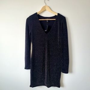 Forever 21 • Shine Black Dress M